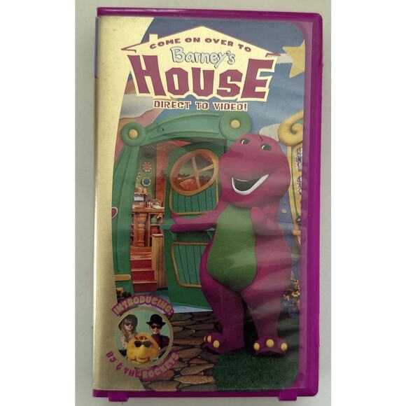 Barney & Friends Come On Over To Barney’s House VHS 2000 Video Tape - Picture 1 of 5
